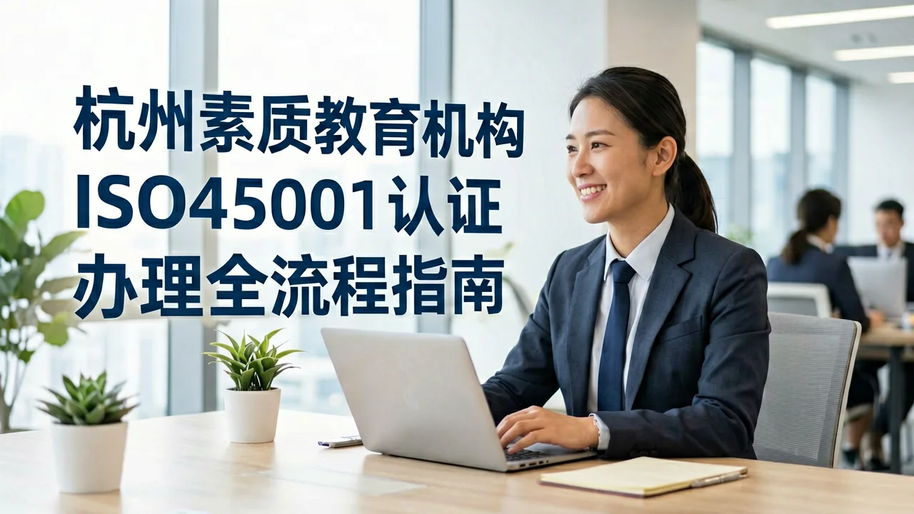 杭州素质教育机构ISO45001认证办理全流程指南